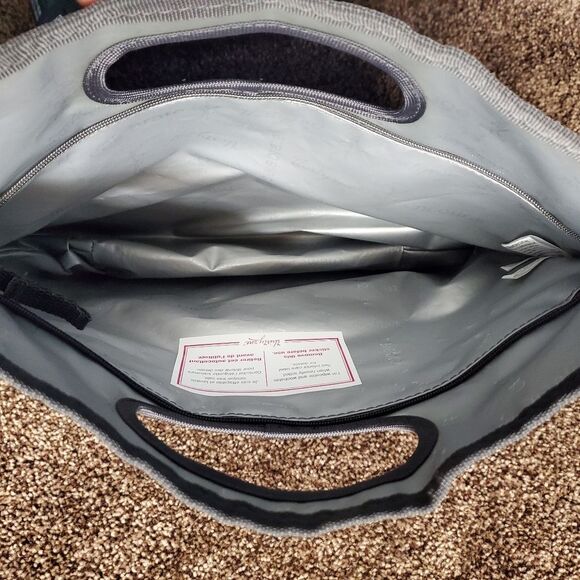 Thirty-One Go-To Thermal Sac "Follow You Own Path" Sagittarius Lunch Pale Tote - Picture 4 of 5